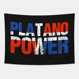 Platano Power Dominican Republic Flag Tapestry