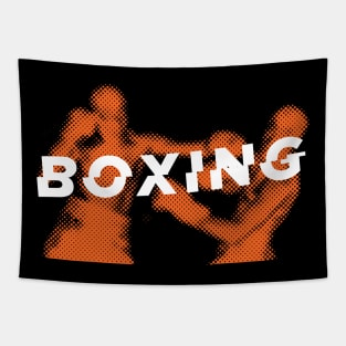 Boxing punch Tapestry