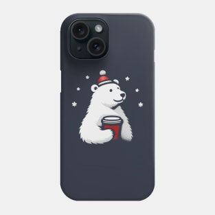 Polar bear Coffee Phone Case