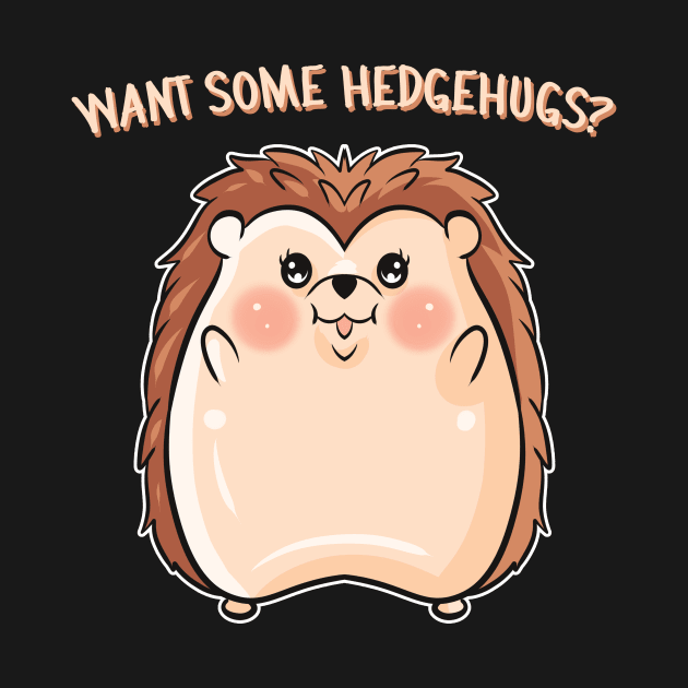 Want Some Hedgehugs - Hedgehog Hugging by SinBle