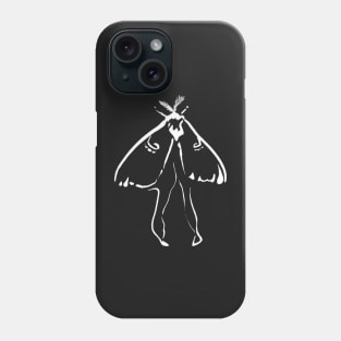 Luna Moth Pink Phone Case