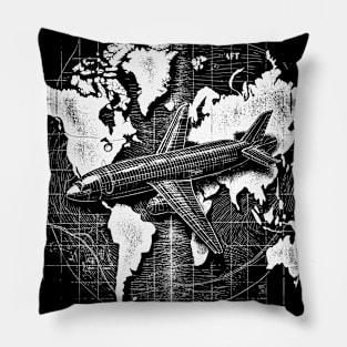 Life is a journey. Enjoy the Flight Pillow