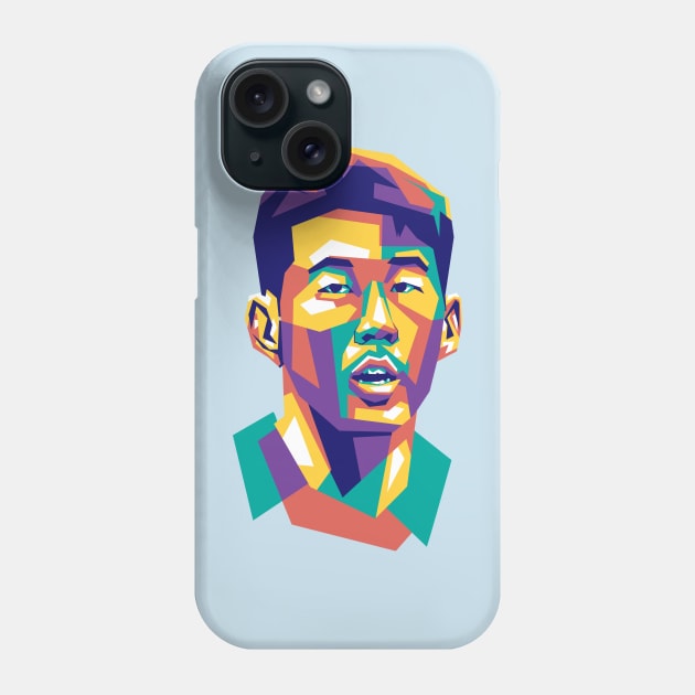 son heung min wpap Phone Case by ACH PAINT