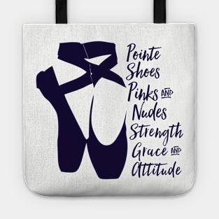 Ballet Shoes & Message Tote