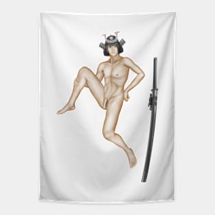 Lonely Warrior - NSFW Tapestry