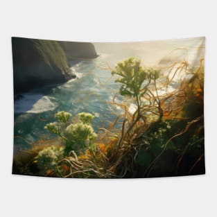 Bluffs Blossom Tendrils Tapestry