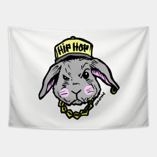 Easter Hip Hop Bunny Rabbit Tee Tapestry