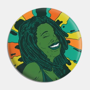 Black Girl Joy Pin