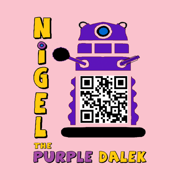 Nigel the Purple Dalek by cheese_merchant