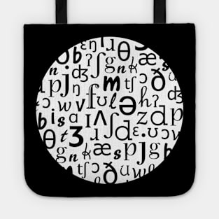 English Phonetic Sounds  Linguistics (White) Tote