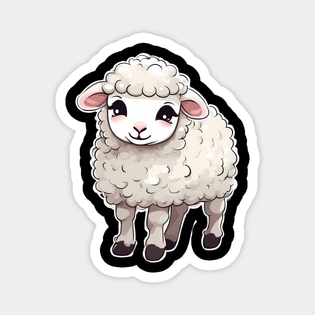 Baby Sheep Magnet by animegirlnft