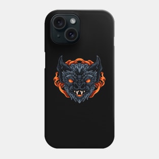 Demon Bat Head Phone Case