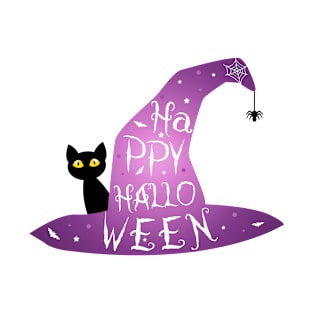 Happy Halloween Cat T-Shirt