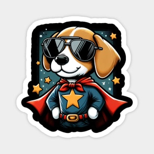 superhero dog Magnet