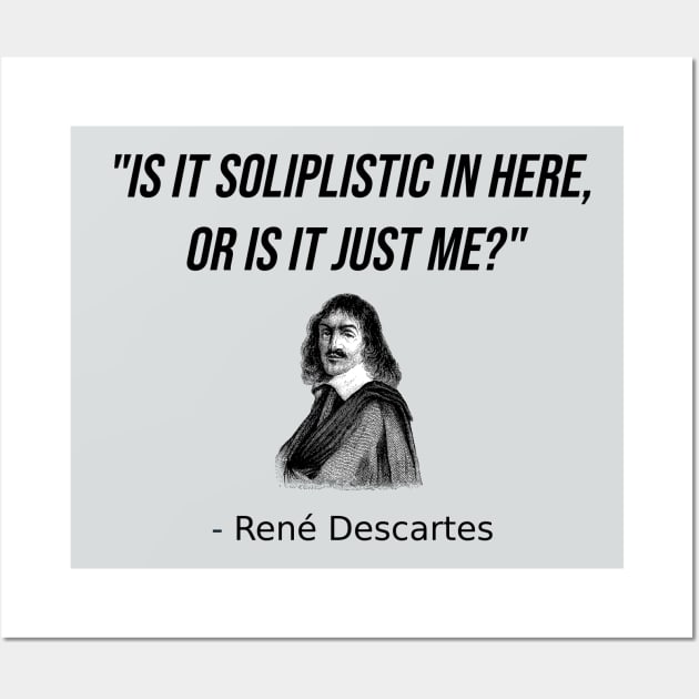 Funny Philosophy Major Student Teacher Descartes Philosopher Backpack for  Sale by TheCreekMan