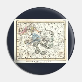 Celestial Atlas - Cepheus, Dragon -Alexander Jamieson Pin