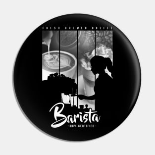 Certified Barista Pin