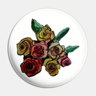 A Rose is Still a Rose Pin