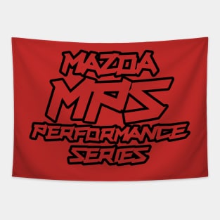 MPS, mazda performance series, Mazdaspeed (Transparent - Black) Tapestry