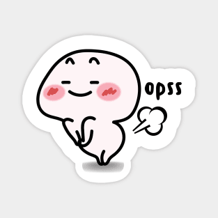 Opss cute meme Magnet