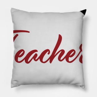 Teacher Apple School Favorite Appreciation Gift Pillow