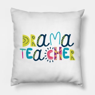 Cute Drama Teacher Gift Idea Back to School Pillow