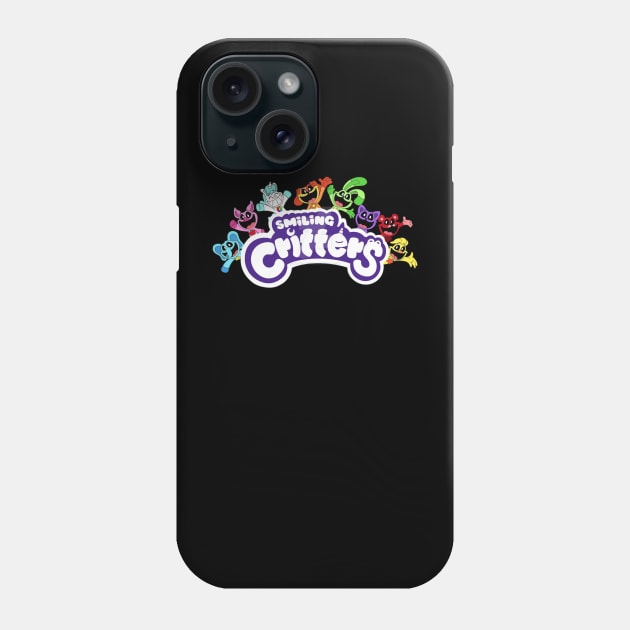 Smiling Critters Phone Case by GushikenART