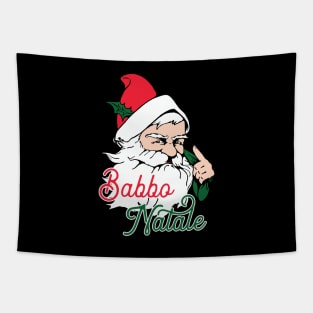 Babbo Natale: Italian Santa Claus graphic Tapestry