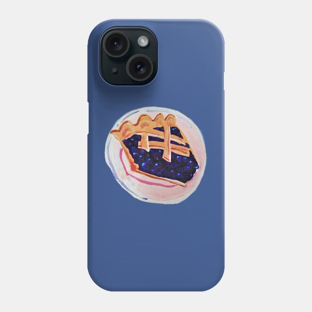 Blueberry Pie Phone Case by SPINADELIC