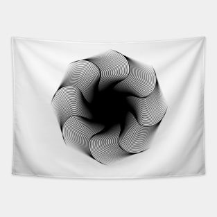 Abstract Lines Tapestry