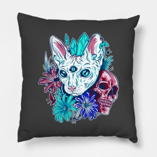 Vapor Cat Pillow