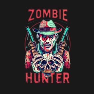 Zombie hunter halloween T-Shirt