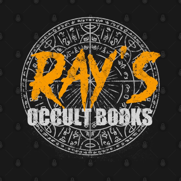 Ray's Occult books by littlepdraws