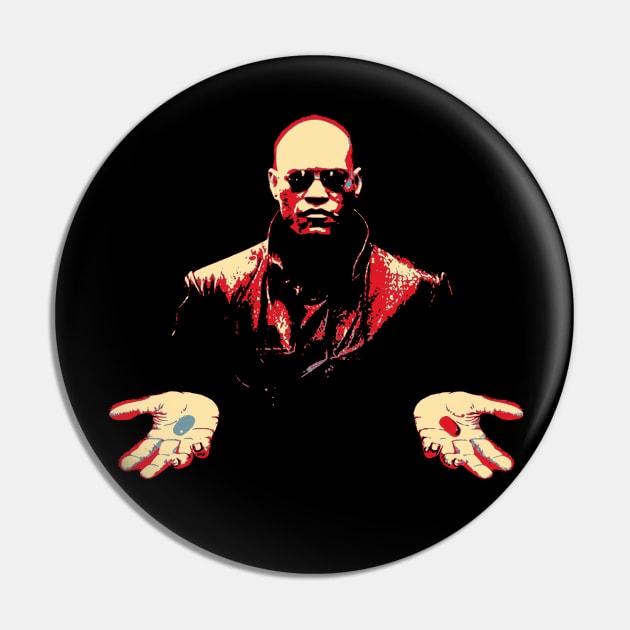 Morpheus Pin by TEEVEETEES