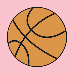 Pink Basketball T-Shirt