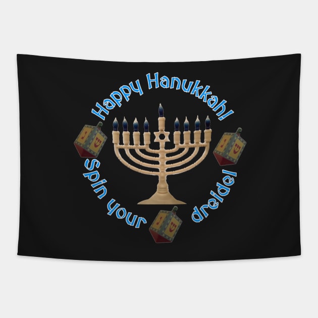 Happy Hanukkah! Tapestry by Laybov