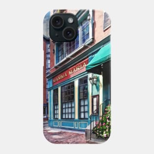 Boston MA - North End Restaurant Phone Case