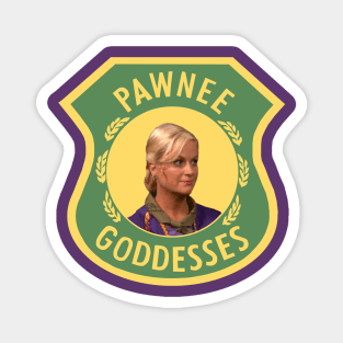 Pawnee Goddesses Freaking Awesome Leslie Knope Magnet