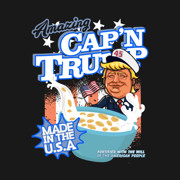 Amazing Cap'n Trump by thingsandthings