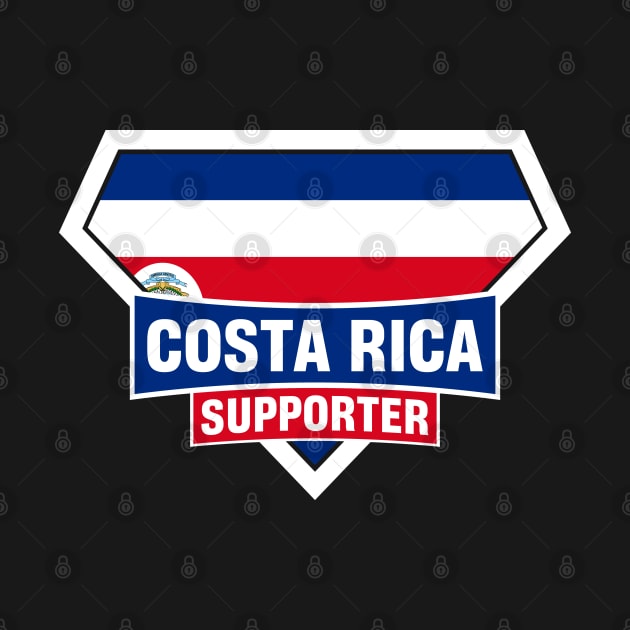 Costa Rica Super Flag Supporter by ASUPERSTORE