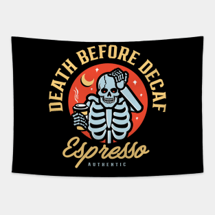 Dead Before Decaf Tapestry