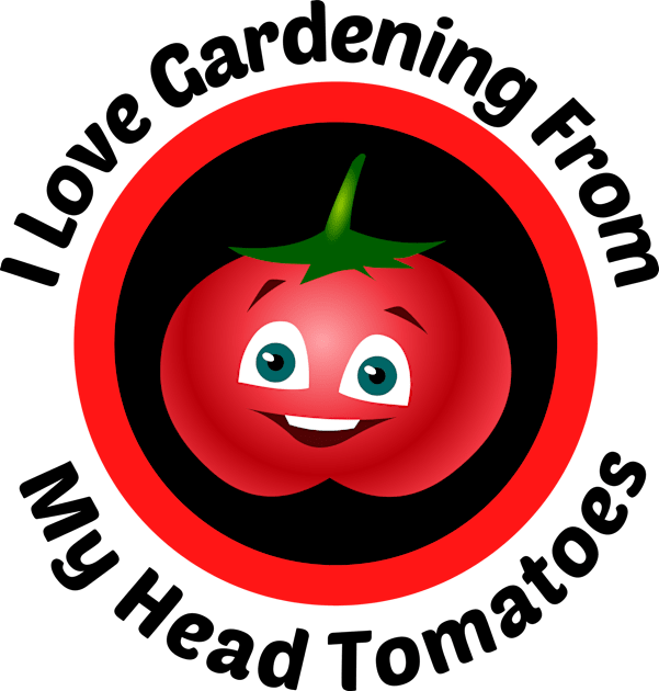 I Love Gardening From Head Tomatoes - Funny Gardening Pun Kids T-Shirt by Allthingspunny