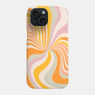 70s Swirl Retro Cute Sun Pattern Phone Case