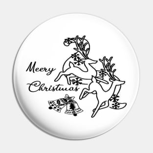 Merry Christmas Pin