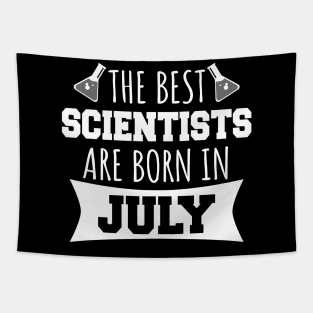 The best scientists are born in July Tapestry