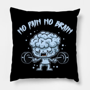No Pain No Gain - Polar Edition Pillow