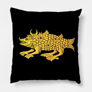 Sea Monster Pillow