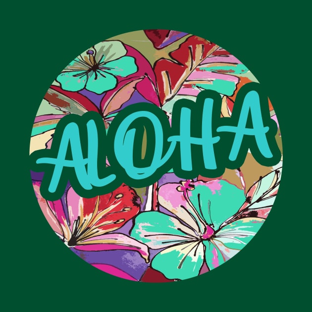 Aloha Floral by BK Tees