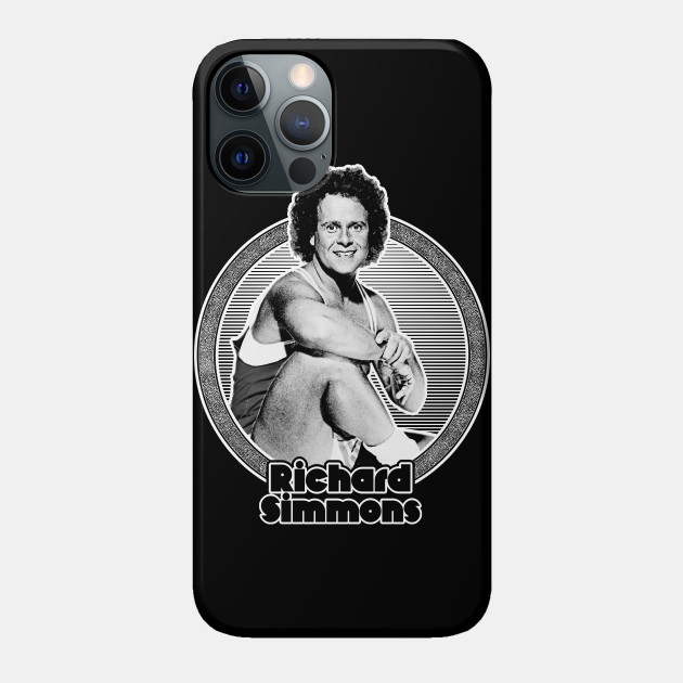 Richard Simmons // Retro Style Fan Artwork - Richard Simmons - Phone Case