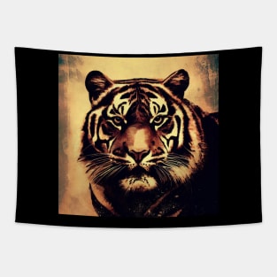 Tiger Print . Tapestry